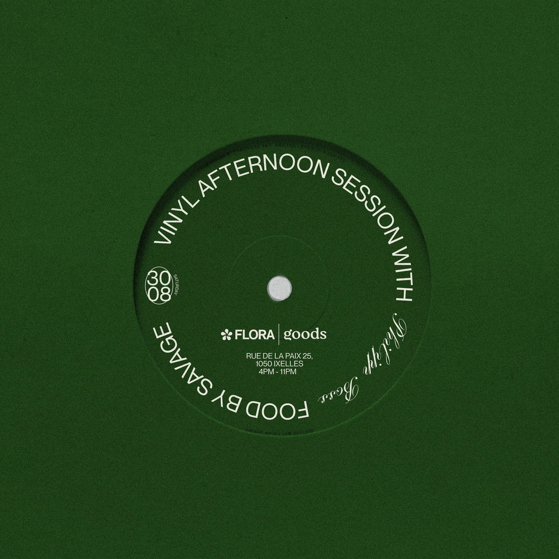 FLORA X GOODS - VINYL AFTERNOON SESSION (30.08)